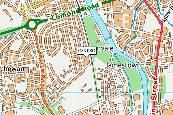 G83 0SG map - OS VectorMap District (Ordnance Survey) G83 0SG map - OS VectorMap District (Ordnance Survey)