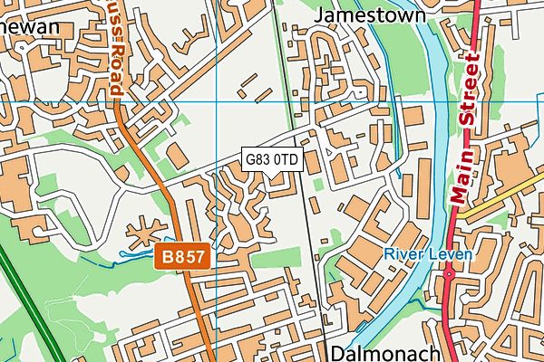 G83 0TD map - OS VectorMap District (Ordnance Survey) G83 0TD map - OS VectorMap District (Ordnance Survey)