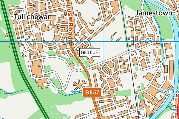 G83 0UE map - OS VectorMap District (Ordnance Survey) G83 0UE map - OS VectorMap District (Ordnance Survey)