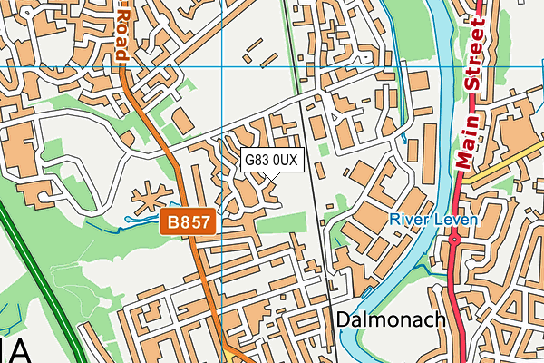 G83 0UX map - OS VectorMap District (Ordnance Survey) G83 0UX map - OS VectorMap District (Ordnance Survey)