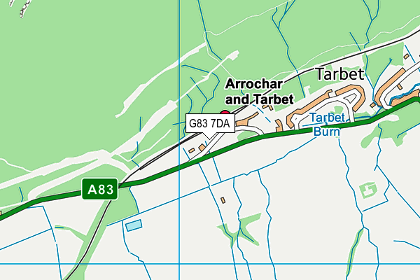 G83 7DA map - OS VectorMap District (Ordnance Survey) G83 7DA map - OS VectorMap District (Ordnance Survey)