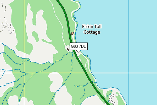 G83 7DL map - OS VectorMap District (Ordnance Survey) G83 7DL map - OS VectorMap District (Ordnance Survey)