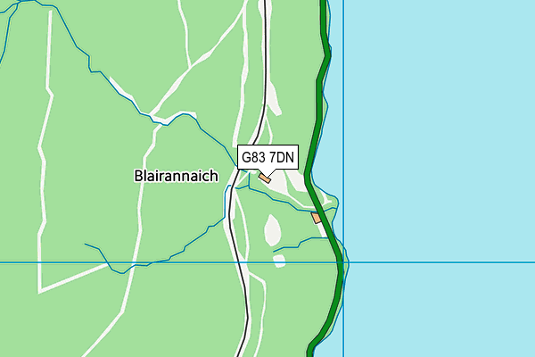 G83 7DN map - OS VectorMap District (Ordnance Survey) G83 7DN map - OS VectorMap District (Ordnance Survey)