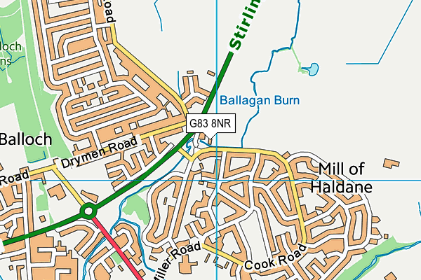 G83 8NR map - OS VectorMap District (Ordnance Survey) G83 8NR map - OS VectorMap District (Ordnance Survey)