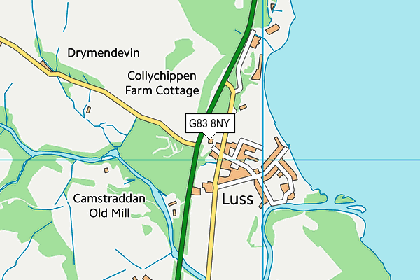 G83 8NY map - OS VectorMap District (Ordnance Survey) G83 8NY map - OS VectorMap District (Ordnance Survey)
