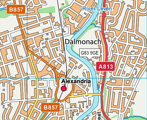 G83 9GE map - OS VectorMap District (Ordnance Survey) G83 9GE map - OS VectorMap District (Ordnance Survey)
