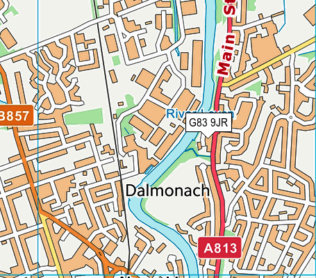 G83 9JR map - OS VectorMap District (Ordnance Survey) G83 9JR map - OS VectorMap District (Ordnance Survey)