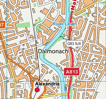 G83 9JX map - OS VectorMap District (Ordnance Survey) G83 9JX map - OS VectorMap District (Ordnance Survey)