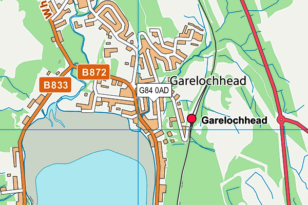 G84 0AD map - OS VectorMap District (Ordnance Survey) G84 0AD map - OS VectorMap District (Ordnance Survey)