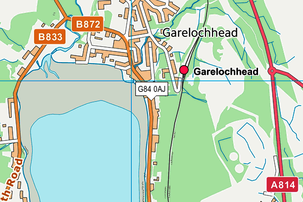 G84 0AJ map - OS VectorMap District (Ordnance Survey) G84 0AJ map - OS VectorMap District (Ordnance Survey)