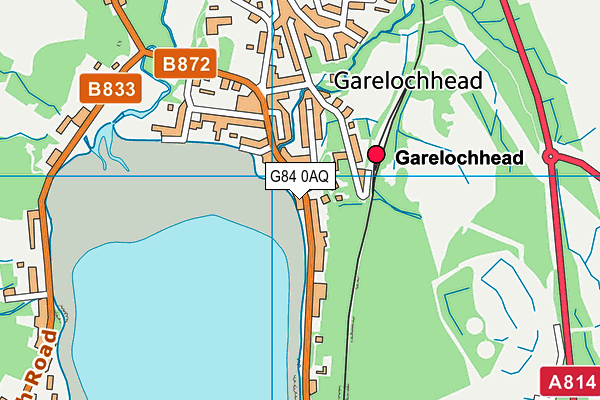 G84 0AQ map - OS VectorMap District (Ordnance Survey) G84 0AQ map - OS VectorMap District (Ordnance Survey)