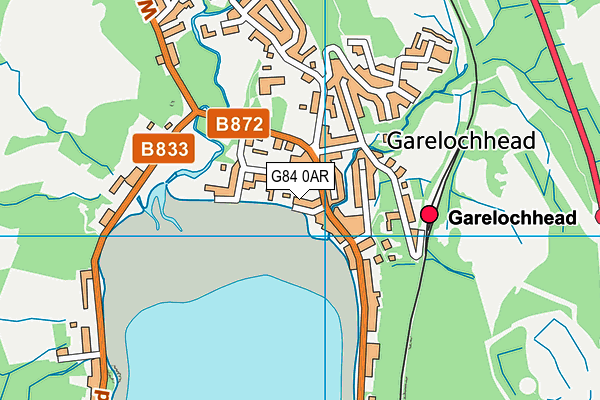 G84 0AR map - OS VectorMap District (Ordnance Survey) G84 0AR map - OS VectorMap District (Ordnance Survey)