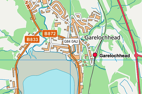 G84 0AU map - OS VectorMap District (Ordnance Survey) G84 0AU map - OS VectorMap District (Ordnance Survey)
