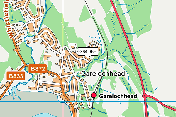 G84 0BH map - OS VectorMap District (Ordnance Survey) G84 0BH map - OS VectorMap District (Ordnance Survey)