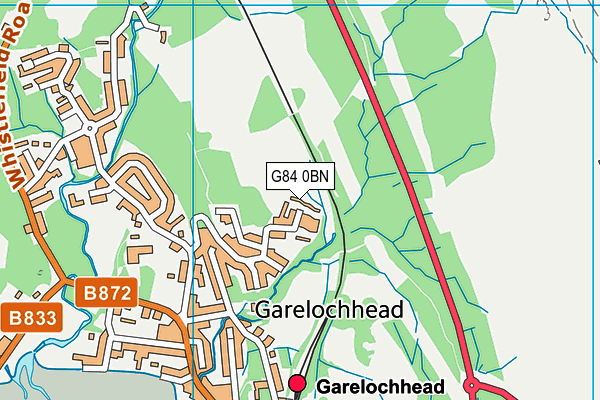 G84 0BN map - OS VectorMap District (Ordnance Survey) G84 0BN map - OS VectorMap District (Ordnance Survey)