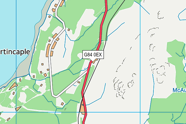 G84 0EX map - OS VectorMap District (Ordnance Survey) G84 0EX map - OS VectorMap District (Ordnance Survey)