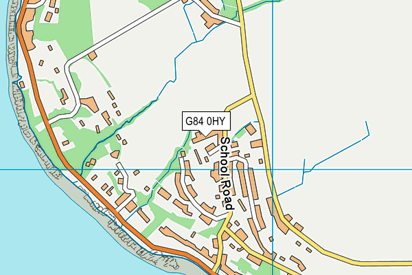 G84 0HY map - OS VectorMap District (Ordnance Survey) G84 0HY map - OS VectorMap District (Ordnance Survey)