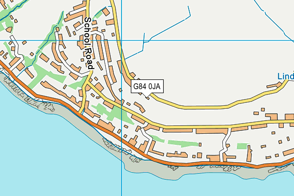 G84 0JA map - OS VectorMap District (Ordnance Survey) G84 0JA map - OS VectorMap District (Ordnance Survey)