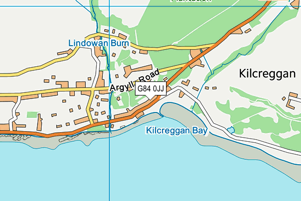 G84 0JJ map - OS VectorMap District (Ordnance Survey) G84 0JJ map - OS VectorMap District (Ordnance Survey)