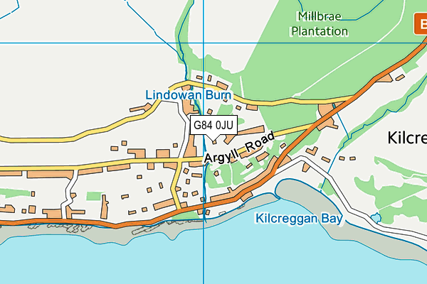 G84 0JU map - OS VectorMap District (Ordnance Survey) G84 0JU map - OS VectorMap District (Ordnance Survey)