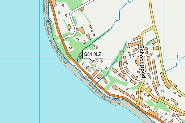 G84 0LZ map - OS VectorMap District (Ordnance Survey) G84 0LZ map - OS VectorMap District (Ordnance Survey)
