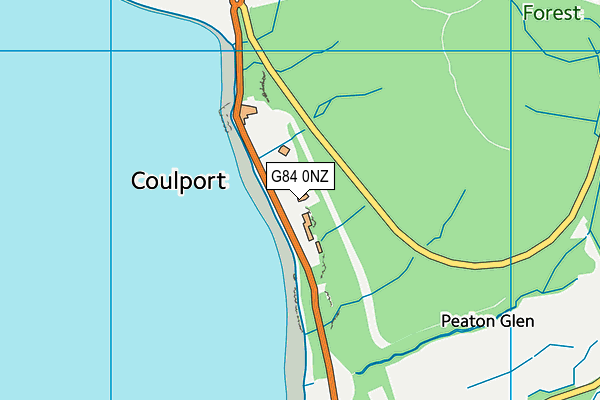 G84 0NZ map - OS VectorMap District (Ordnance Survey) G84 0NZ map - OS VectorMap District (Ordnance Survey)