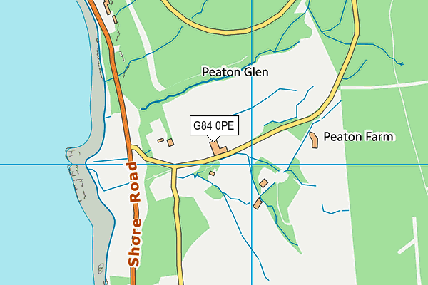 G84 0PE map - OS VectorMap District (Ordnance Survey) G84 0PE map - OS VectorMap District (Ordnance Survey)