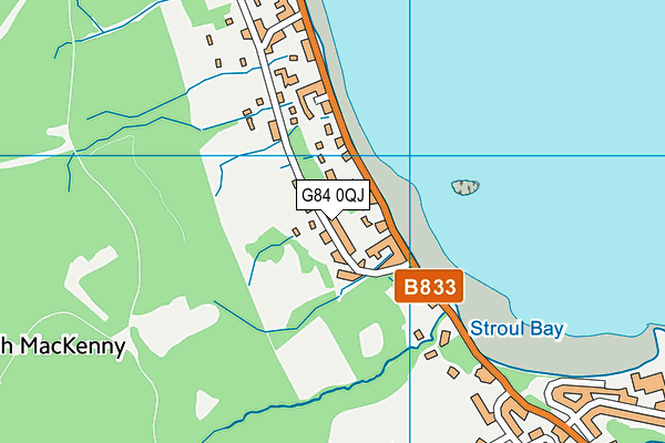 G84 0QJ map - OS VectorMap District (Ordnance Survey) G84 0QJ map - OS VectorMap District (Ordnance Survey)