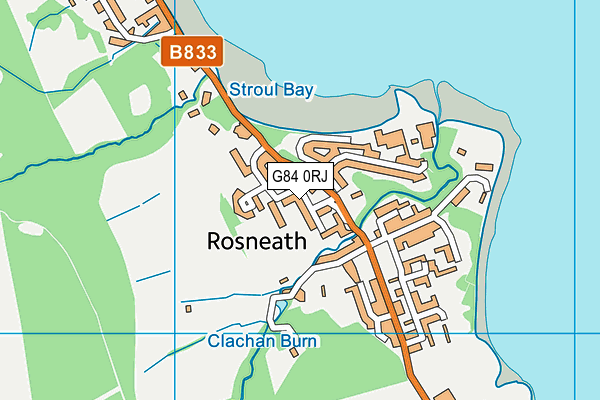 G84 0RJ map - OS VectorMap District (Ordnance Survey) G84 0RJ map - OS VectorMap District (Ordnance Survey)