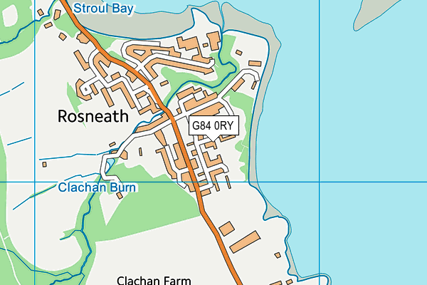 G84 0RY map - OS VectorMap District (Ordnance Survey)