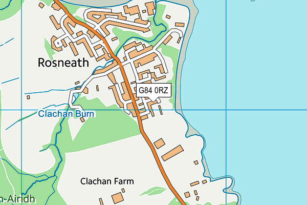 G84 0RZ map - OS VectorMap District (Ordnance Survey) G84 0RZ map - OS VectorMap District (Ordnance Survey)