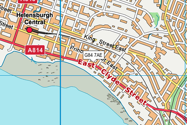 G84 7AE map - OS VectorMap District (Ordnance Survey) G84 7AE map - OS VectorMap District (Ordnance Survey)