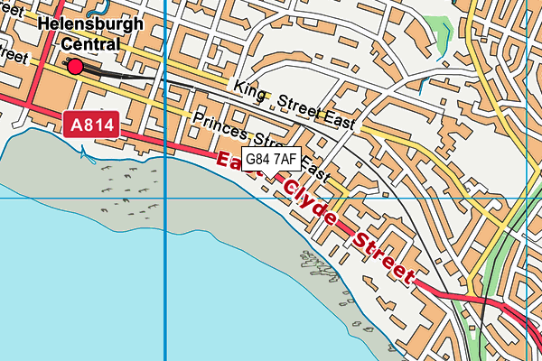 G84 7AF map - OS VectorMap District (Ordnance Survey) G84 7AF map - OS VectorMap District (Ordnance Survey)