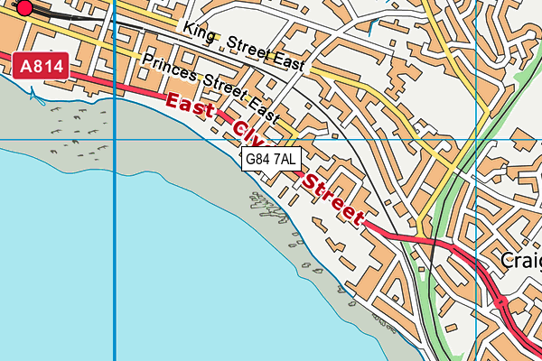 G84 7AL map - OS VectorMap District (Ordnance Survey) G84 7AL map - OS VectorMap District (Ordnance Survey)