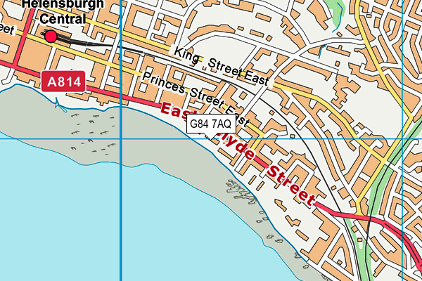 G84 7AQ map - OS VectorMap District (Ordnance Survey) G84 7AQ map - OS VectorMap District (Ordnance Survey)