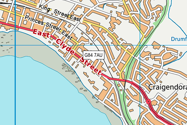 G84 7AU map - OS VectorMap District (Ordnance Survey) G84 7AU map - OS VectorMap District (Ordnance Survey)