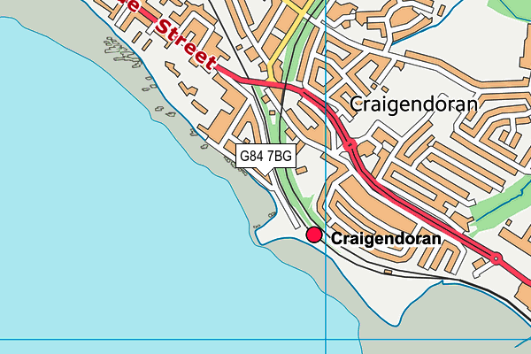 G84 7BG map - OS VectorMap District (Ordnance Survey) G84 7BG map - OS VectorMap District (Ordnance Survey)