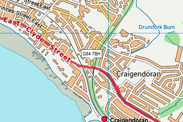 G84 7BH map - OS VectorMap District (Ordnance Survey) G84 7BH map - OS VectorMap District (Ordnance Survey)