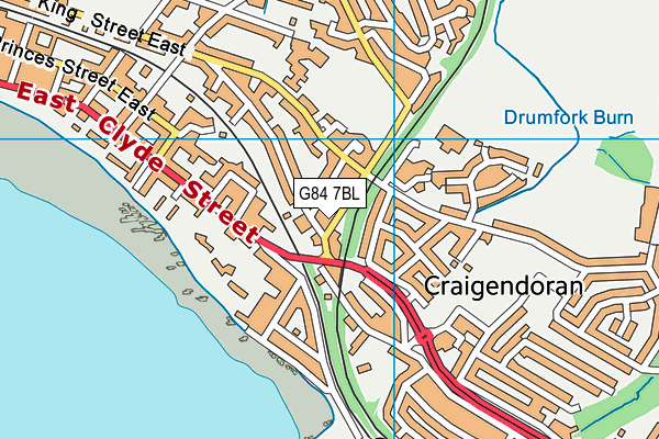 G84 7BL map - OS VectorMap District (Ordnance Survey) G84 7BL map - OS VectorMap District (Ordnance Survey)