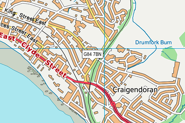 G84 7BN map - OS VectorMap District (Ordnance Survey) G84 7BN map - OS VectorMap District (Ordnance Survey)