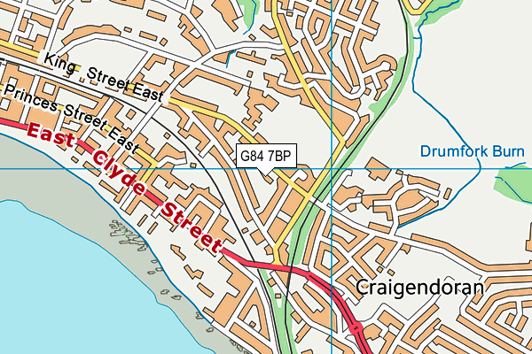G84 7BP map - OS VectorMap District (Ordnance Survey) G84 7BP map - OS VectorMap District (Ordnance Survey)