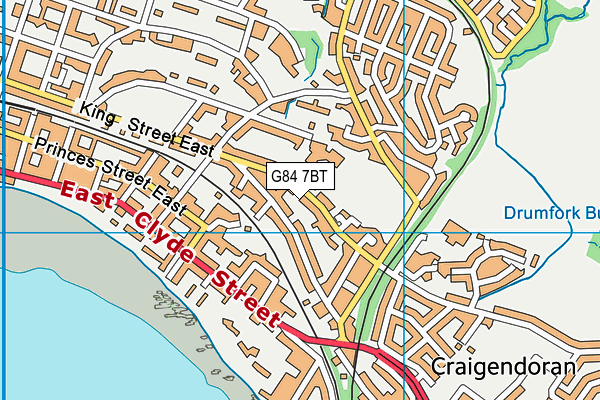 G84 7BT map - OS VectorMap District (Ordnance Survey) G84 7BT map - OS VectorMap District (Ordnance Survey)