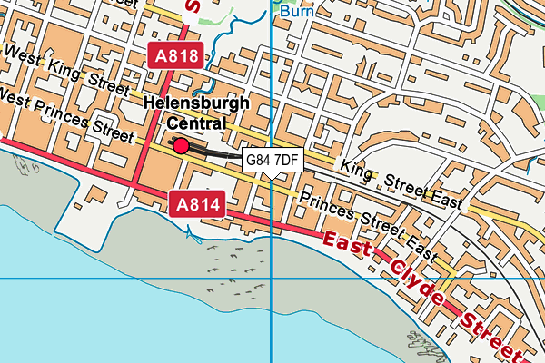 G84 7DF map - OS VectorMap District (Ordnance Survey) G84 7DF map - OS VectorMap District (Ordnance Survey)