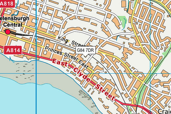 G84 7DR map - OS VectorMap District (Ordnance Survey) G84 7DR map - OS VectorMap District (Ordnance Survey)