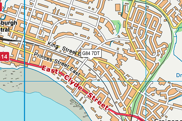 G84 7DT map - OS VectorMap District (Ordnance Survey) G84 7DT map - OS VectorMap District (Ordnance Survey)