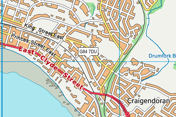 G84 7DU map - OS VectorMap District (Ordnance Survey) G84 7DU map - OS VectorMap District (Ordnance Survey)