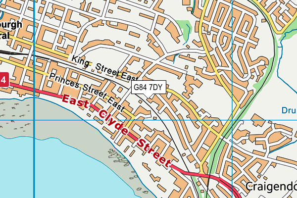 G84 7DY map - OS VectorMap District (Ordnance Survey) G84 7DY map - OS VectorMap District (Ordnance Survey)