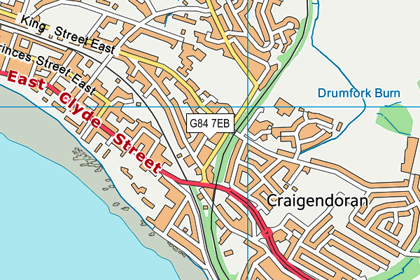 G84 7EB map - OS VectorMap District (Ordnance Survey) G84 7EB map - OS VectorMap District (Ordnance Survey)