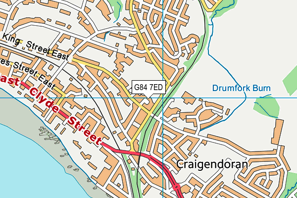 G84 7ED map - OS VectorMap District (Ordnance Survey) G84 7ED map - OS VectorMap District (Ordnance Survey)