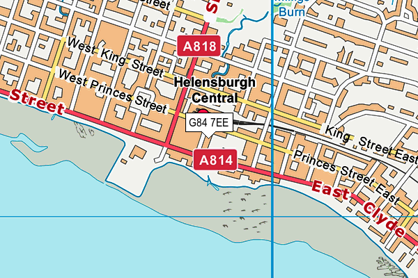 G84 7EE map - OS VectorMap District (Ordnance Survey) G84 7EE map - OS VectorMap District (Ordnance Survey)